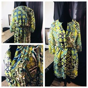 Sweet Storm Multi-colored Dress